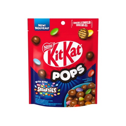 KITKAT POPS avec pochette de mélange Smarties