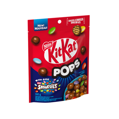 KITKAT POPS avec pochette de mélange Smarties