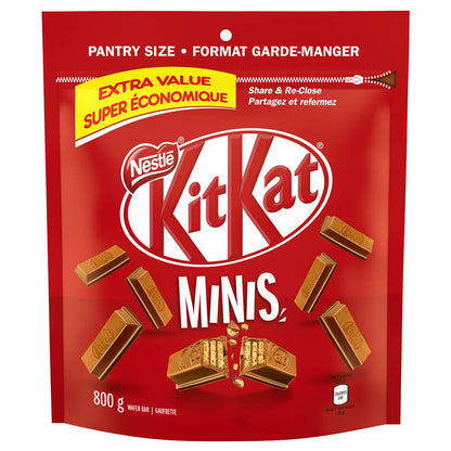 KITKAT Minis Pantry Size Resealable Pouch